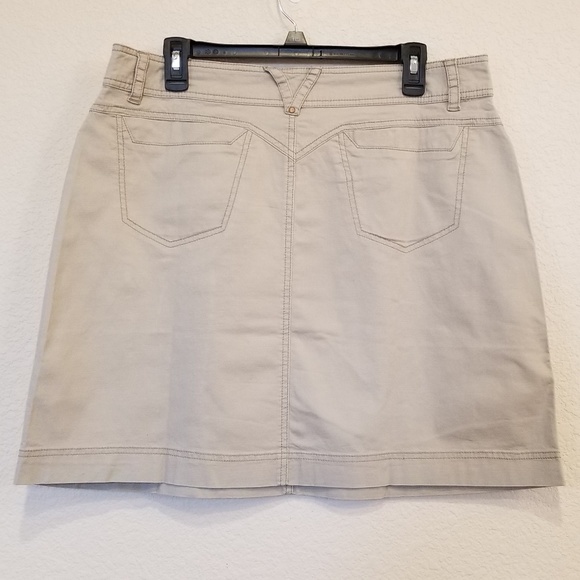 Royal Robbins tan khaki skirt - Picture 4 of 5